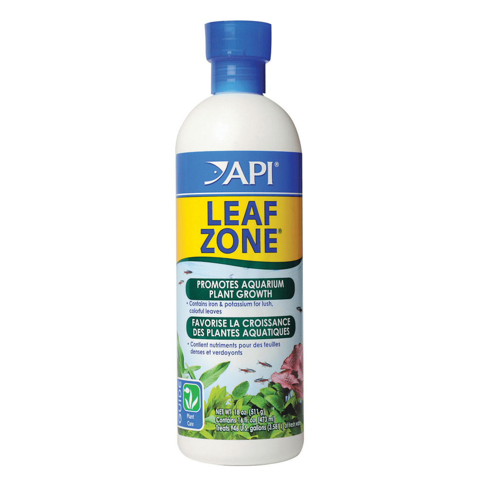 Engrais pour plantes d'aquarium d'eau douce API Leaf Zone, flacon de 237 mL