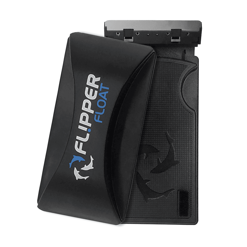Nettoyeur et grattoir à algues magnétique 2-en-1 pour aquarium Flipper Standard avec lame en acier