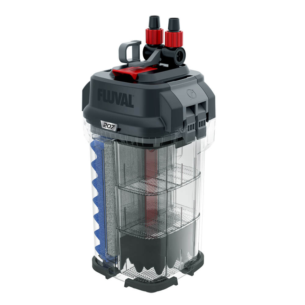 Filtre externe Fluval 207 pour aquariums jusqu'à 220 litres