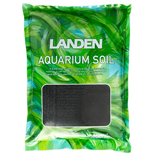 Substrat noir technique actif pour aquarium planté Landen Aqua Soil, sac de 5 litres
