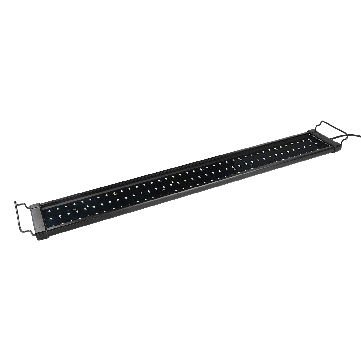 Rampe LED d'aquarium lumière du jour et lumière lunaire NICREW ClassicLED Plus sur un aquarium planté