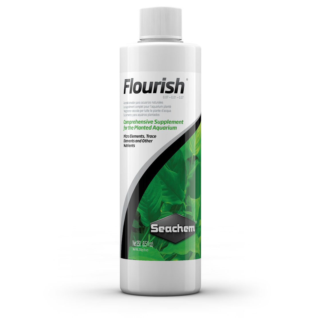 Flacon de supplément complet pour plantes d'eau douce Seachem Flourish 500 mL