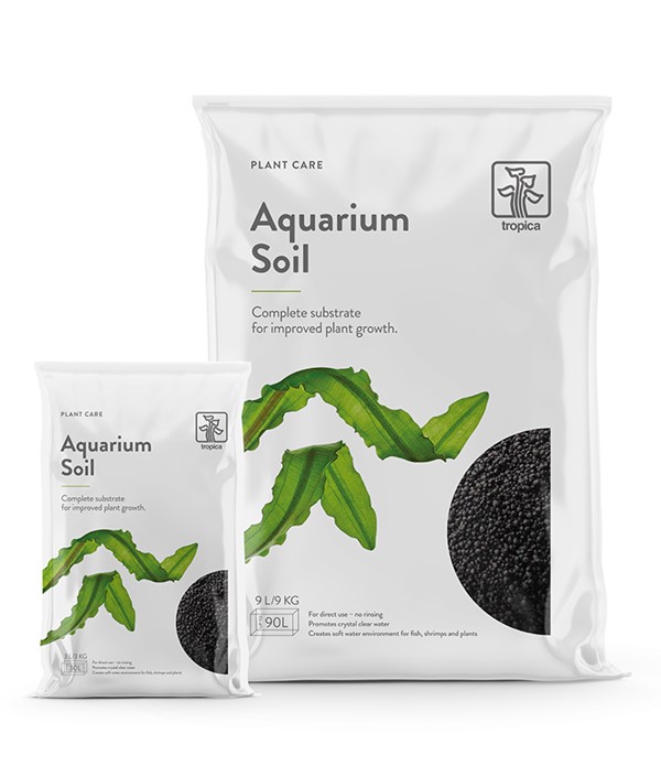 Sac de substrat technique actif pour plantes Tropica Aquarium Soil pour l'aquascaping