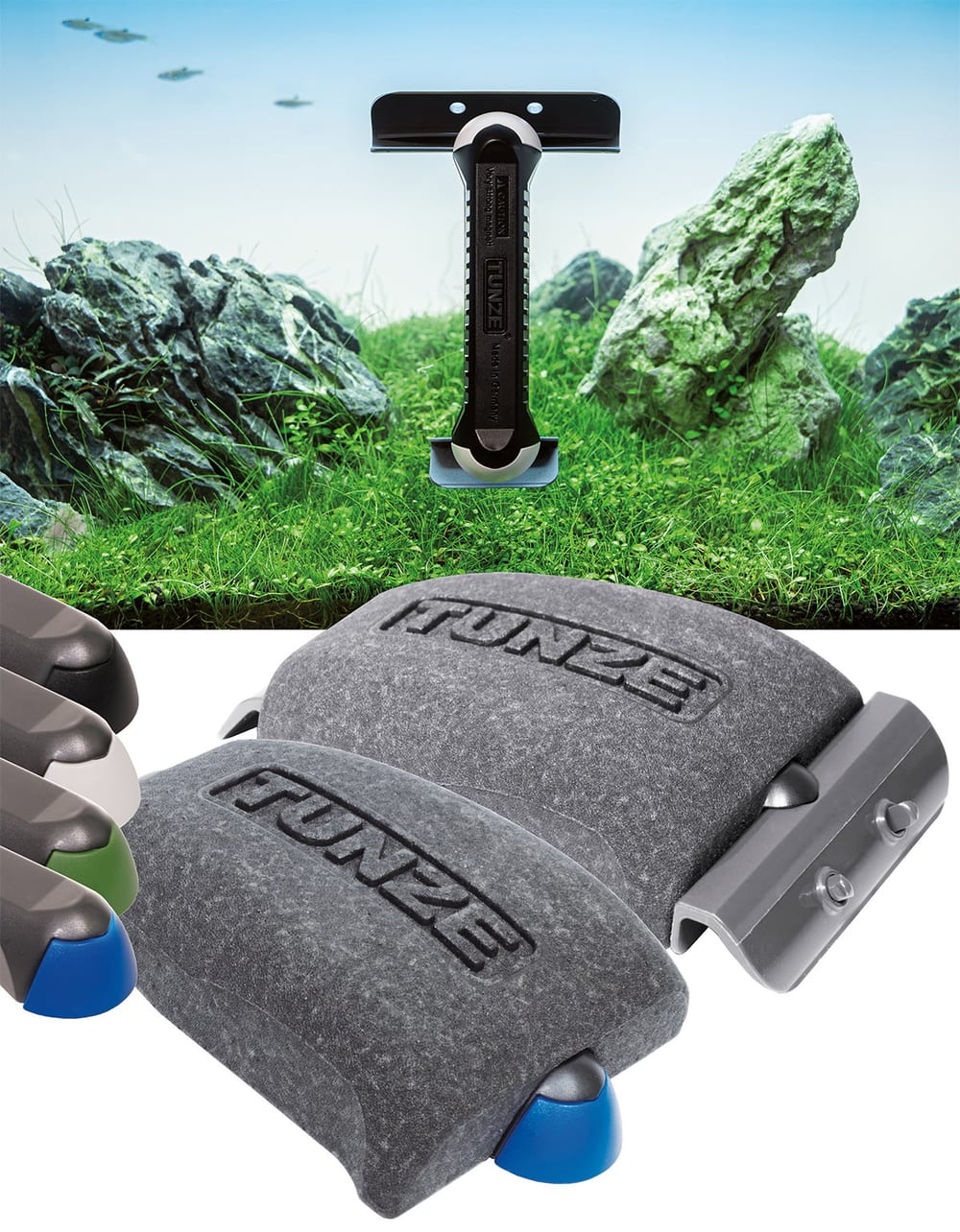 Aimant nettoyeur flottant pour vitres d'aquarium Tunze Care Magnet Strong