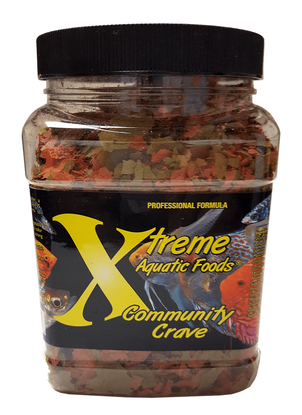Sachet de flocons pour poissons au krill et à la spiruline Xtreme Community Crave
